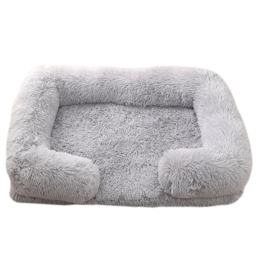 Plush Square Pet Bed