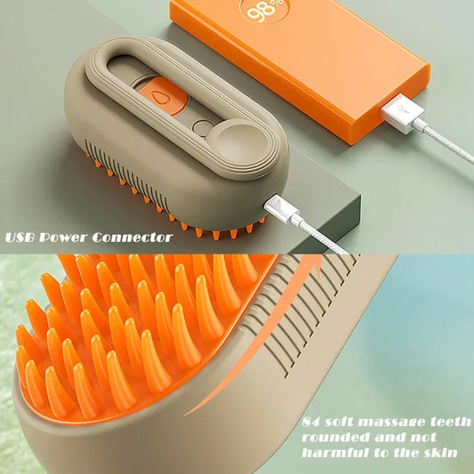 Spray Mist Grooming Brush