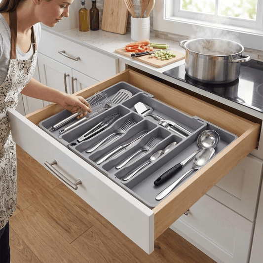 Adjustable Cutlery Organizer