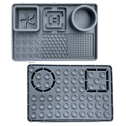 Dog Lick Mat Slow Feeder – Silicone Suction Cup, 3 Styles
