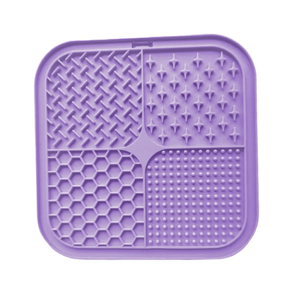 Dog Lick Mat Slow Feeder – Silicone Suction Cup, 3 Styles