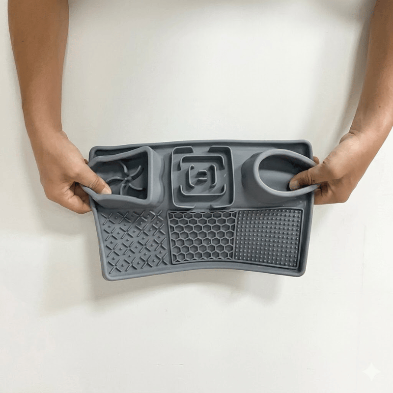 Dog Lick Mat Slow Feeder – Silicone Suction Cup, 3 Styles