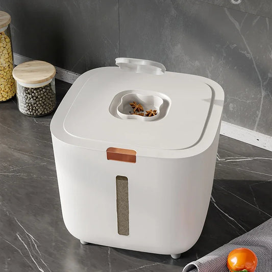 Moisture-Proof Pet Food Storage Container with Locking Lid