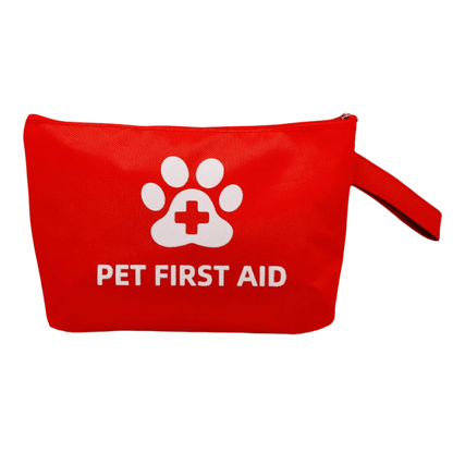 Pet First Aid Kit Organizer – 58pc Emergency Pouch