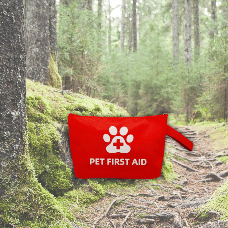 Pet First Aid Kit Organizer – 58pc Emergency Pouch