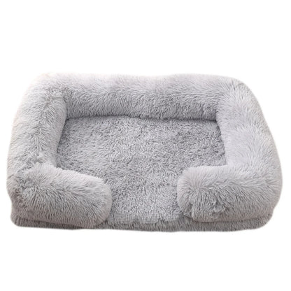 Plush Square Pet Bed