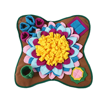 Plush Snuffle Mat for Dogs & Cats — Slow Feed & Foraging Enrichment