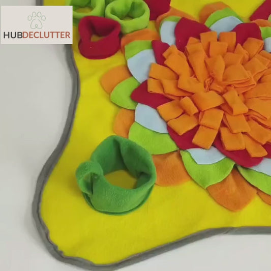 Plush Snuffle Mat for Dogs & Cats